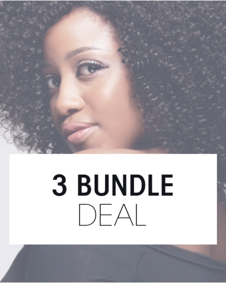 3 Bundle Deals - Wefted Hair