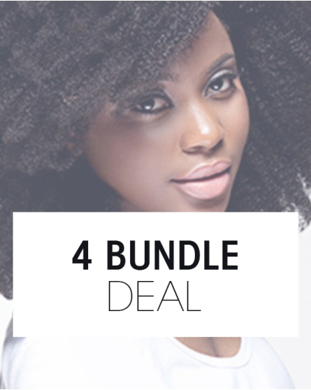 4 Bundle Deals - Wefted Hair