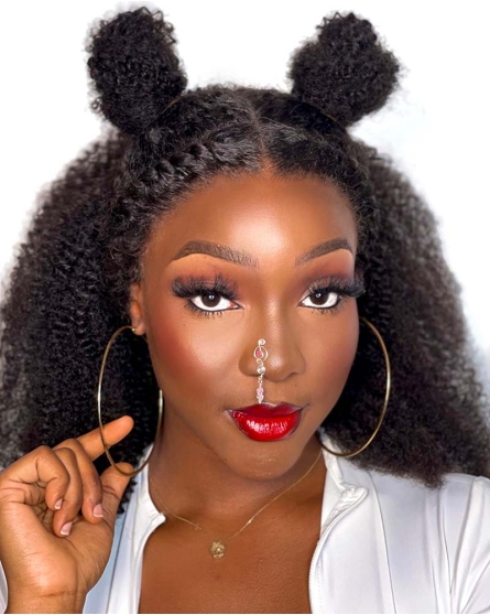 Charcoal Coily Wig