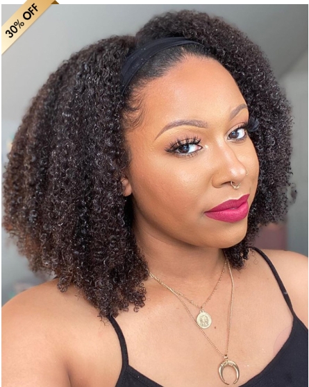 Coily Headband Wig