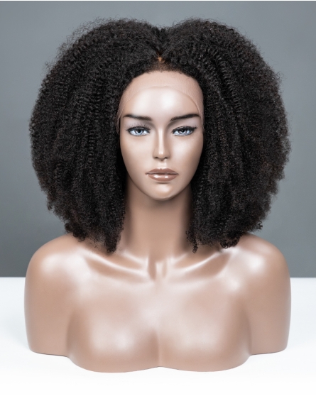 Dipped In Coily Wig With Kinky Edges