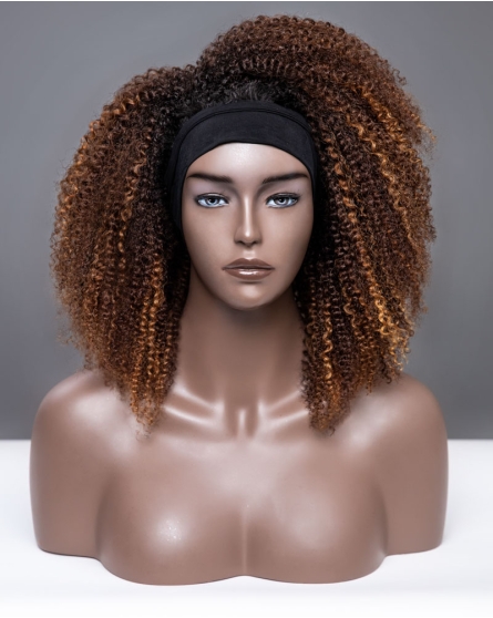 Leaf Dance Coily Headband Wig