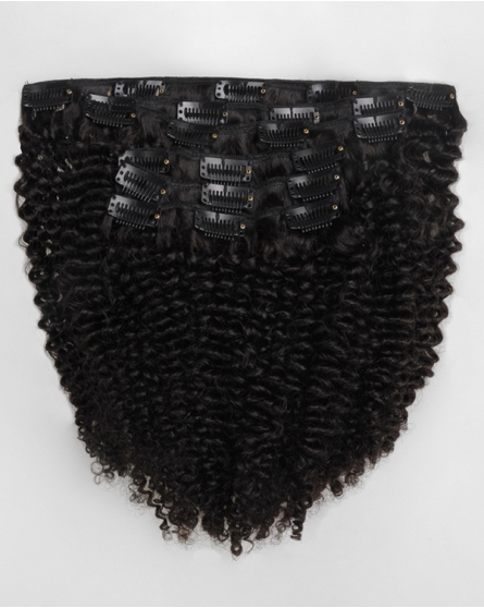 Curly Textured  Clip-in Hair Extensions