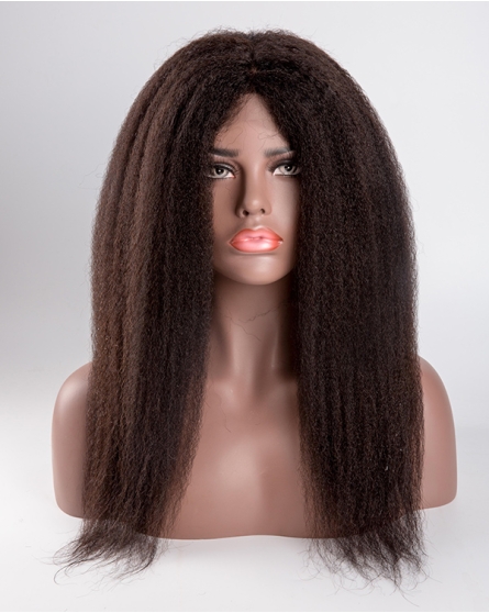 HerGivenHair Kinky Blow Out Textured Lace Closure Wig