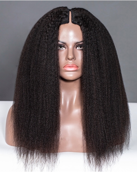 Kinky Blow Out Thinner Parting U-part Wig