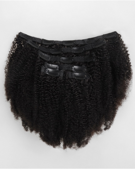 Kinky Textured Clip-in Hair Extensions