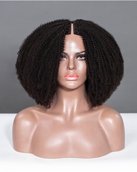 Kinky Thinner Parting U-part Wig